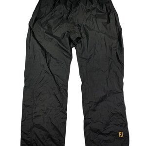Footjoy Dryjoys Men's Golf Rain Pants Black *Excellent Condition* - Size XL